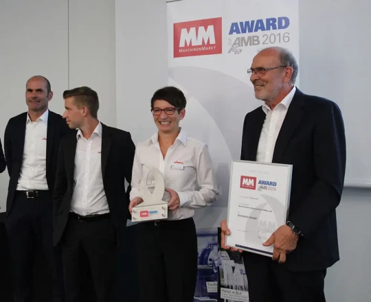 Mandrin de bridage connecté avec la machine outil - HAINBUCH