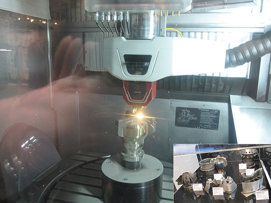 machine hybride fabrication additive lasertec