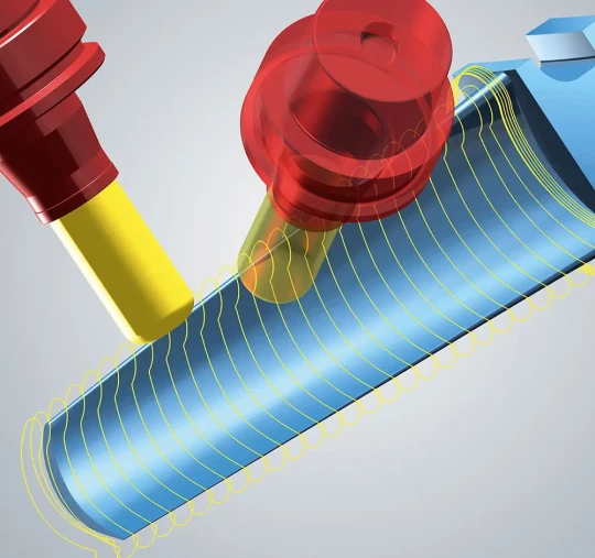 Usinage efficace d'aubes de turbines en 5 axes