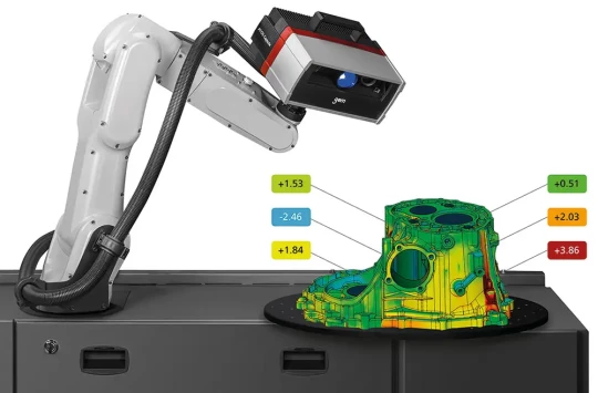 Mesure optique tridimensionnelle pour anlayse surfacique et géométrique