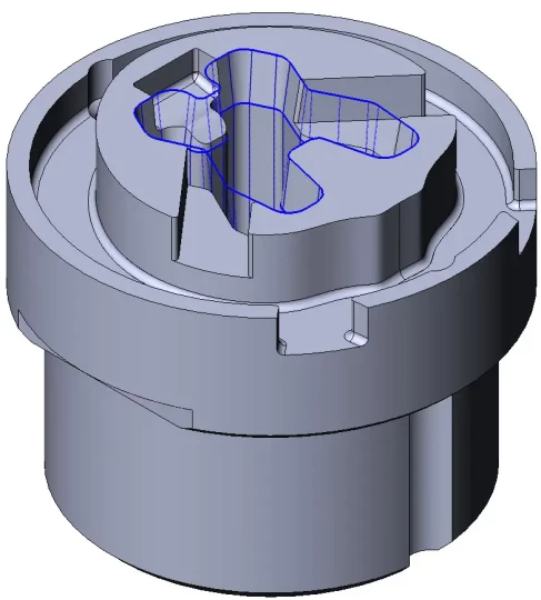 FAO simplifiée de coupe avancée par électroérosion - ESPRIT