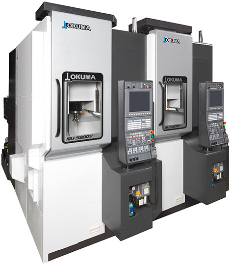 centre usinage 5 axes 5 faces okuma