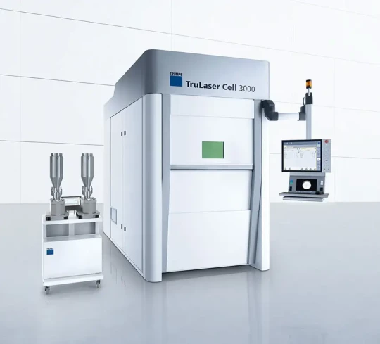 Machine laser 5 axes pour la découpe, le soudage et dépôt de poudres métalliques