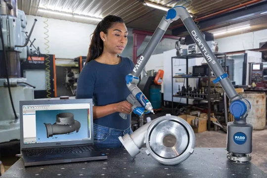 Progression de 25% de la précision sur le nouveau bras de mesure FaroArm