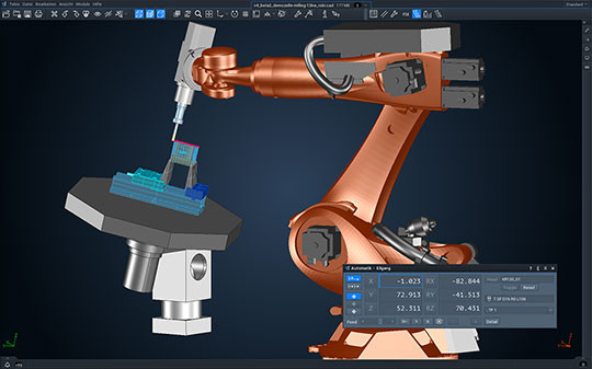 logiciel robot 6 axes