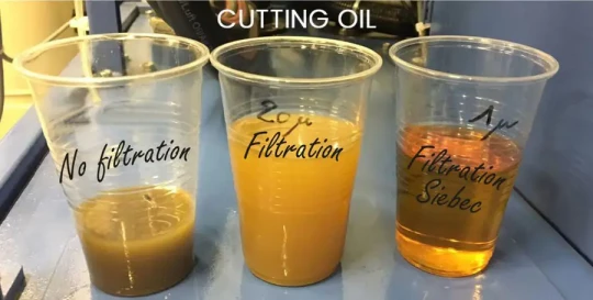 Filtration des lubrifiants d'usinage, un avantage économique et écologique