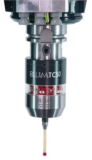 Spécial INDUSTRIE 2004 : BLUM NOVOTEST, fabricant de système de mesure pour machines-outils, présente sa nouvelle gamme de palpeurs  pièce TC