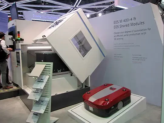 fabrication additive metallique eos