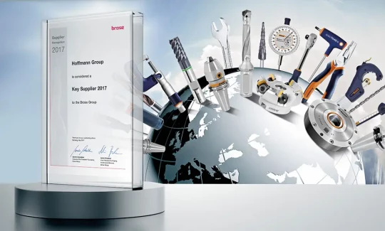 Le prix 'Brose Key Supplier Recognition 2017' est attribué à HOFFMANN Group