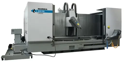 Spécial INDUSTRIE 2004 : IBARMIA montrera un centre d'usinage à haut rendement avec une construction du type table fixe et colonne mobile