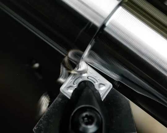 Six nuances de plaquettes de tournagepour l'acier, l'inox ou les fontes