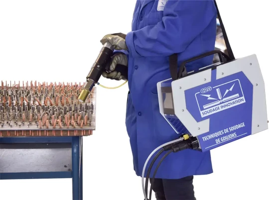 Soudage de goujons jusqu'à diam. 12 : un générateur léger, compact, rapide