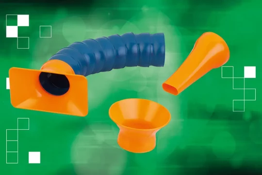 Flexibles articulés pour un système d'aspiration central ou aspirateur industrie