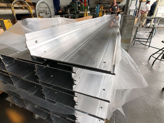 bridage profile aluminium