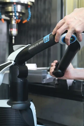Bras de mesure portables pour la métrologie en mode palpeur ou scanner