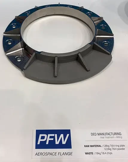 Fabrication additive avec la technologie DED de BeAM et usinage