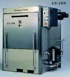 Spécial SITS 2004 : une machine de lavage AQUACLEAN sur le stand AC2P TECHNOLOGIES