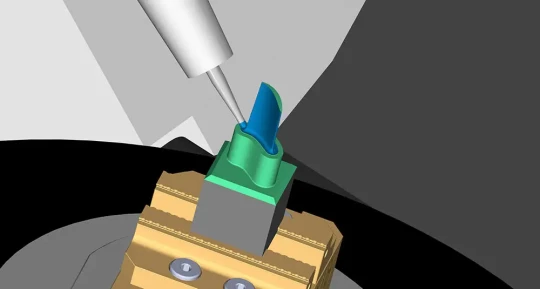 Prise en compte de la cinématique machine pour usinage 5 axes de formes gauches