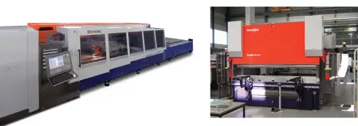 Spécial INDUSTRIE 2004 : BYSTRONIC montrera le résonateur laser BYLASER 5200 ARC et la presse plieuse BEYELER PR