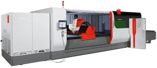 La machine de découpe ByStar Fiber est équipée d’un laser de 12 kilowatts