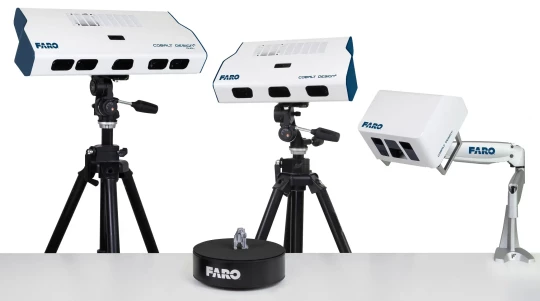 Un scanner 3D à lumière structurée pour les professionnels de la conception industrielle