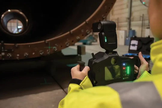 Photogrammétrie haute précision et haute vitesse pour l'industrie