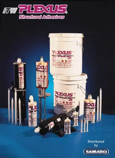 Spécial INDUSTRIE 2004 : ITW Plexus propose une nouvelle gamme d'adhésifs à découvrir sur le stand SAMARO