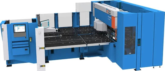 Centre de pliage de tôle pour la production à l’unité de kits de composants et pièces