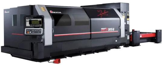 Laser fibre pour couper l'acier inoxydable et l'aluminium presque sans scories