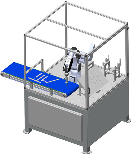 cellule robotisee finition