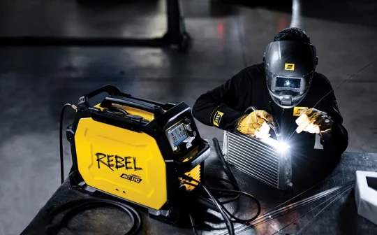 Générateur de soudage portable MIG, TIG, fil fourré, MMA