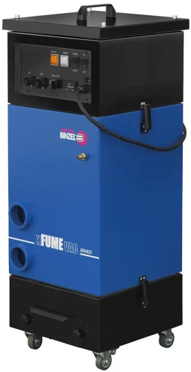 Extraction des fumées de soudure à basse et haute dépression