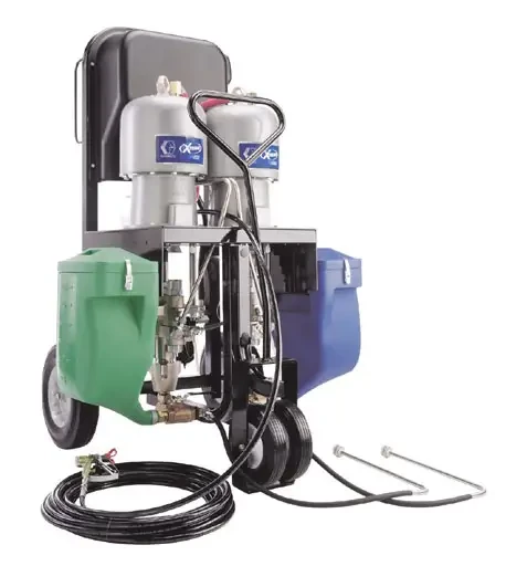 Le doseur Xtreme Mix de GRACO est idéal pour l'application de revêtements protecteurs dans la construction navale