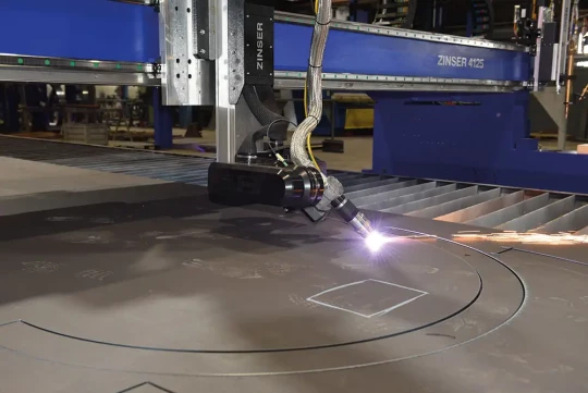 Chanfreinage plasma et oxycoupage sur tôle d'épaisseurs de 1 à 300 mm