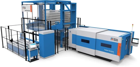 Machine de découpe laser fibre avec source jusqu'à 10 kW