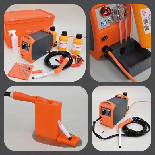 Machine de décapage électrolytique des soudures inox