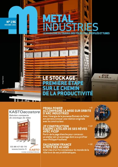 Le stockage des tôles, tubes et profilés, première étape sur le chemin de la productivité