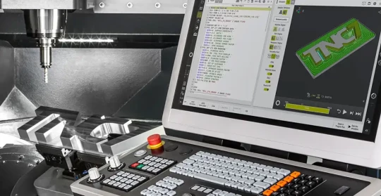 Commande numérique avec fonction de programmation graphique
