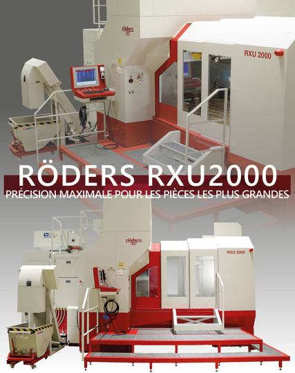 centre usinage roders rxu2000