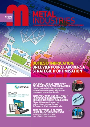 Outils d'imbrication pour tôle, cellules de pliage, laser combiné tôle tube