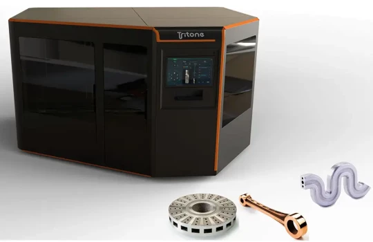 fabrication additive de pièces métalliques avec matériaux livrés par des cartouches scellées