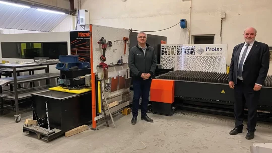 Machine laser tôle avec augmentation de la productivité et baisse de la consommation