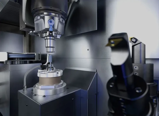 Solution de fabrication verticale pour l'usinage dur