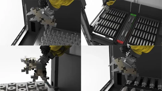 Chargement entre pointes ou dans un mandrin sur rectifieuse cylindrique