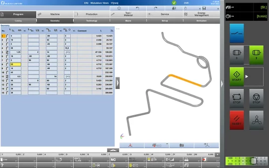cintrage CNC programmable et tridimensionnel de petites pièces tubulaires cambrées