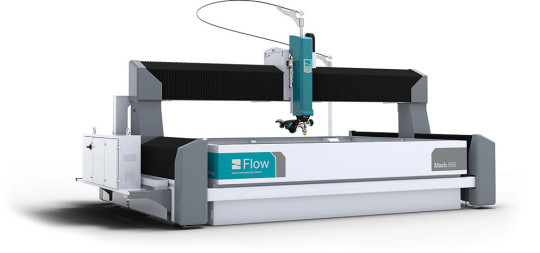 machine decoupe jet eau 5 axes flow mach 500