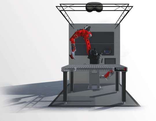 cellule soudage robotise adaptatif valk welding arc eye