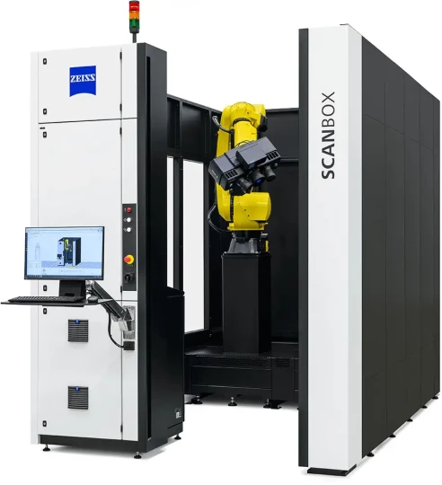 mesure robotisee zeiss scanbox 5110