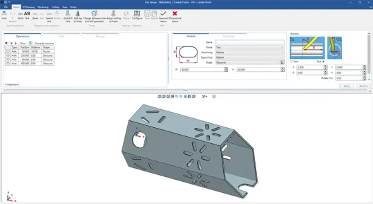 Importation de modèles 3d avec dépliage et programmation de la découpe
