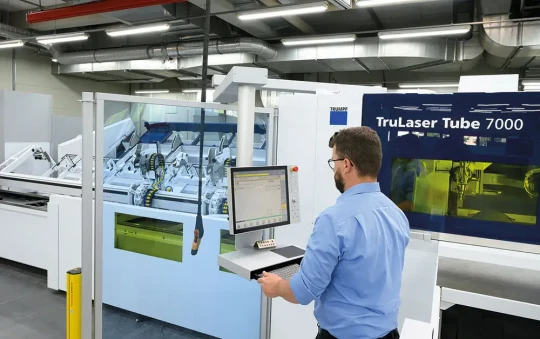 chargement automatisé pour les machines de découpe laser de tubes